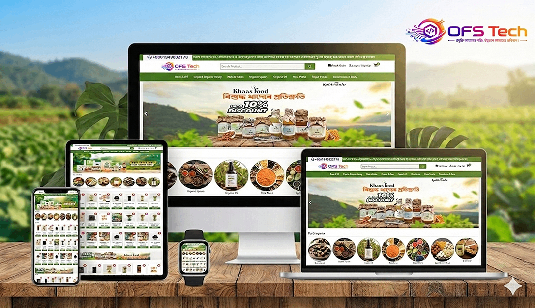 Organic Shop Ecommerce Laravel Script